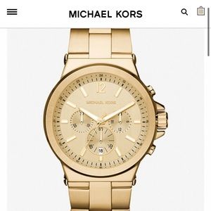 Michael Kors Oversized Dylan Gold-Tone Watch